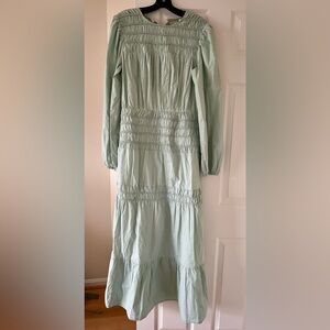 NWT - sage maxi dress